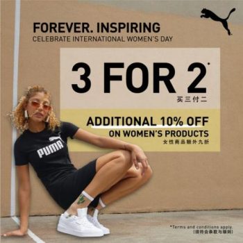 Puma-Outlet-Womens-Day-Sale-at-Mitsui-Outlet-Park-350x350 - Apparels Fashion Accessories Fashion Lifestyle & Department Store Footwear Malaysia Sales Selangor 