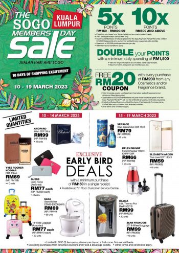SOGO-Members-Day-Sale-Catalogue-350x495 - Kuala Lumpur Selangor Supermarket & Hypermarket 