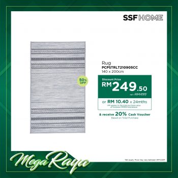 SSF-Home-Mega-Raya-Deal-6-1-350x350 - Beddings Furniture Home & Garden & Tools Home Decor Johor Kedah Kelantan Kuala Lumpur Melaka Negeri Sembilan Pahang Penang Perak Perlis Promotions & Freebies Putrajaya Sabah Sarawak Selangor Terengganu 