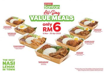 Santan-Value-Meals-Deal-350x248 - Beverages Food , Restaurant & Pub Kuala Lumpur Promotions & Freebies Selangor 