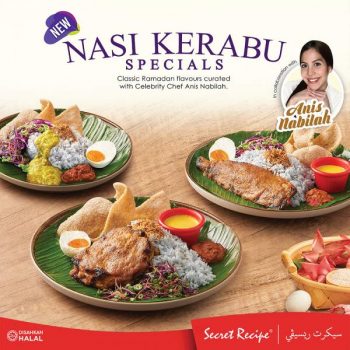 Secret-Recipe-Ramadan-Nasi-Kerabu-Special-350x350 - Beverages Food , Restaurant & Pub Johor Kedah Kelantan Kuala Lumpur Melaka Negeri Sembilan Pahang Penang Perak Perlis Promotions & Freebies Putrajaya Sabah Sarawak Selangor Terengganu 