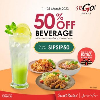 Secret-Recipe-SR-Go-50-OFF-Beverage-Promotion-350x350 - Beverages Cake Food , Restaurant & Pub Johor Kedah Kelantan Kuala Lumpur Melaka Negeri Sembilan Pahang Penang Perak Perlis Promotions & Freebies Putrajaya Sabah Sarawak Selangor Terengganu 