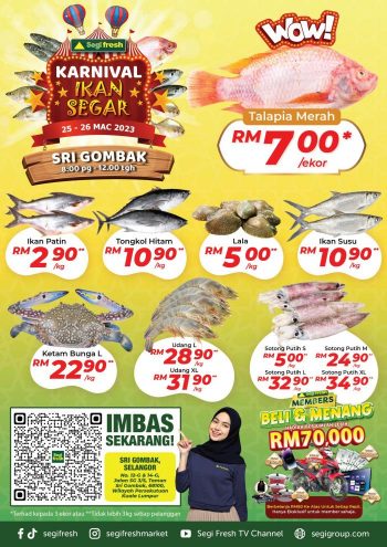 Segi-Fresh-Karnival-Ikan-Segar-Promotion-at-Sri-Gombak-350x495 - Kuala Lumpur Promotions & Freebies Selangor Supermarket & Hypermarket 