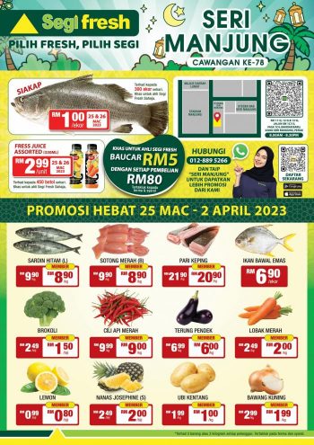 Segi-Fresh-Opening-Promotion-at-Seri-Manjung-350x495 - Perak Promotions & Freebies Supermarket & Hypermarket 