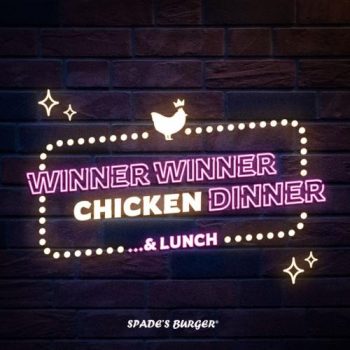 Spades-Burger-Winner-Winner-Chicken-Dinner-Lunch-Promotion-350x350 - Beverages Food , Restaurant & Pub Johor Kedah Kelantan Kuala Lumpur Melaka Negeri Sembilan Pahang Penang Perak Perlis Promotions & Freebies Putrajaya Sabah Sarawak Selangor Terengganu 