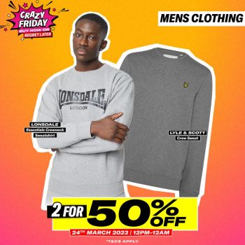 Sports-Direct-Branded-Mens-Clothing-Promo-3-350x350 - Apparels Fashion Accessories Fashion Lifestyle & Department Store Johor Kedah Kelantan Kuala Lumpur Melaka Negeri Sembilan Pahang Penang Perak Perlis Putrajaya Sabah Sarawak Selangor Terengganu Warehouse Sale & Clearance in Malaysia 