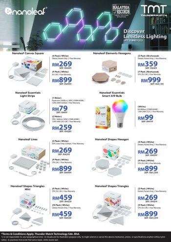 TMT-Nanoleaf-Promo-350x495 - Computer Accessories Electronics & Computers IT Gadgets Accessories Johor Kedah Kelantan Kuala Lumpur Melaka Negeri Sembilan Online Store Pahang Penang Perak Perlis Promotions & Freebies Putrajaya Sabah Sarawak Selangor Terengganu 