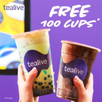 Tealive-Opening-Promo-at-Tumpat-Kelantan-1-350x350 - Beverages Food , Restaurant & Pub Kelantan Promotions & Freebies 