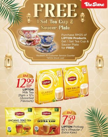 The-Store-LIPTON-Promo-350x444 - Johor Kedah Kelantan Kuala Lumpur Melaka Negeri Sembilan Pahang Penang Perak Perlis Promotions & Freebies Putrajaya Sabah Sarawak Selangor Supermarket & Hypermarket Terengganu 