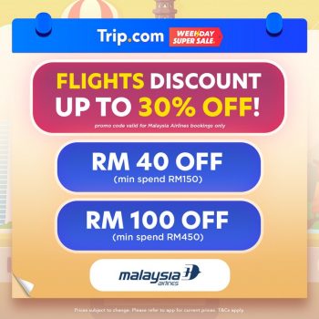 Trip.com-Weekday-Super-Sale-350x350 - Johor Kedah Kelantan Kuala Lumpur Malaysia Sales Melaka Negeri Sembilan Pahang Penang Perak Perlis Putrajaya Sabah Sarawak Selangor Sports,Leisure & Travel Terengganu Travel Packages 