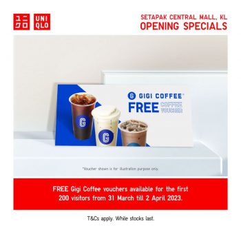 UNIQLO-Opening-Special-at-Setapak-Central-Mall-3-350x350 - Apparels Fashion Accessories Fashion Lifestyle & Department Store Kuala Lumpur Promotions & Freebies Selangor 
