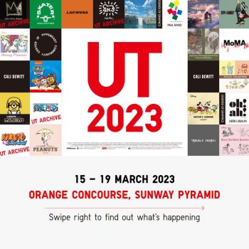 UNIQLO-UT-2023-at-Sunway-Pyramid-350x350 - Apparels Events & Fairs Fashion Accessories Fashion Lifestyle & Department Store Selangor 