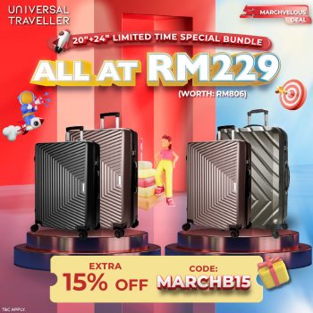 Universal-Traveller-Marchvelous-Deal-3-350x350 - Johor Kedah Kelantan Kuala Lumpur Luggage Melaka Negeri Sembilan Online Store Pahang Penang Perak Perlis Putrajaya Sabah Sarawak Selangor Sports,Leisure & Travel Terengganu Warehouse Sale & Clearance in Malaysia 