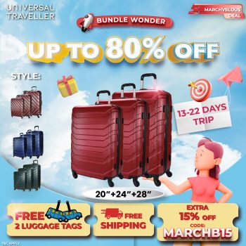 Universal-Traveller-Marchvelous-Deal-6-350x350 - Johor Kedah Kelantan Kuala Lumpur Luggage Melaka Negeri Sembilan Online Store Pahang Penang Perak Perlis Putrajaya Sabah Sarawak Selangor Sports,Leisure & Travel Terengganu Warehouse Sale & Clearance in Malaysia 