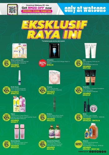 Watsons-Hari-Raya-Promotion-Catalogue-25-350x495 - Beauty & Health Cosmetics Health Supplements Johor Kedah Kelantan Kuala Lumpur Melaka Negeri Sembilan Online Store Pahang Penang Perak Perlis Personal Care Promotions & Freebies Putrajaya Sabah Sarawak Selangor Skincare Terengganu 