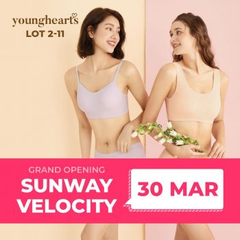 Young-Hearts-Grand-Opening-at-Sunway-Velocity-350x350 - Fashion Accessories Fashion Lifestyle & Department Store Kuala Lumpur Lingerie Promotions & Freebies Selangor Underwear 