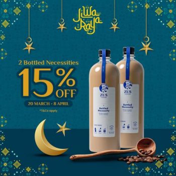 ZUS-Coffee-Bottled-Necessity-15-OFF-Promotion-350x350 - Beverages Food , Restaurant & Pub Johor Kedah Kelantan Kuala Lumpur Melaka Negeri Sembilan Pahang Penang Perak Perlis Promotions & Freebies Putrajaya Sabah Sarawak Selangor Terengganu 