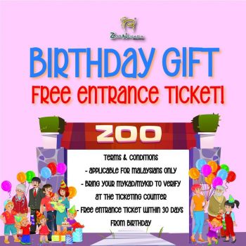 Zoo-Negara-Birthday-Gift-Promo-350x350 - Others Promotions & Freebies Selangor 