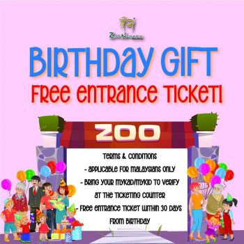 Zoo-Negara-Birthday-Gift-Promo-350x350 - Others Promotions & Freebies Selangor 