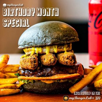 myBurgerLab-Birthday-Month-Special-350x350 - Beverages Burger Food , Restaurant & Pub Johor Kedah Kelantan Kuala Lumpur Melaka Negeri Sembilan Online Store Pahang Penang Perak Perlis Promotions & Freebies Putrajaya Sabah Sarawak Selangor Terengganu 