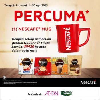 AEON-AEON-MaxValu-Free-Nescafe-Mug-Promotion-350x350 - Johor Kedah Kelantan Kuala Lumpur Melaka Negeri Sembilan Pahang Penang Perak Perlis Promotions & Freebies Putrajaya Sabah Sarawak Selangor Supermarket & Hypermarket Terengganu 