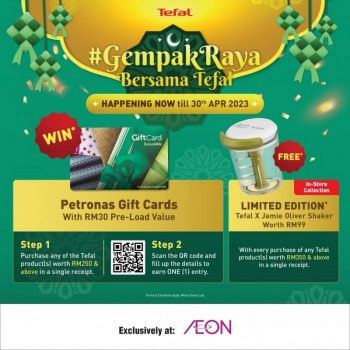 AEON-Tefal-Hari-Raya-Promotion-350x350 - Electronics & Computers Home Appliances Johor Kedah Kelantan Kuala Lumpur Melaka Negeri Sembilan Pahang Penang Perak Perlis Promotions & Freebies Putrajaya Sabah Sarawak Selangor Supermarket & Hypermarket Terengganu 