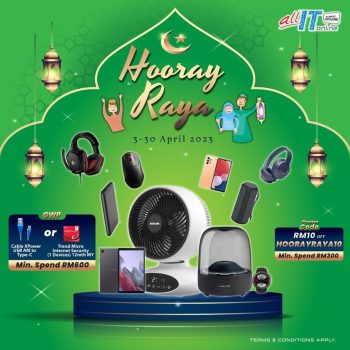 All-It-Hypermarket-Raya-Tech-Treats-350x350 - Computer Accessories Electronics & Computers IT Gadgets Accessories Johor Kedah Kelantan Kuala Lumpur Melaka Negeri Sembilan Pahang Penang Perak Perlis Promotions & Freebies Putrajaya Sabah Sarawak Selangor Terengganu 