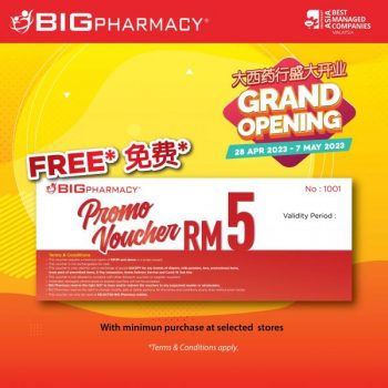 BIG-Pharmacy-4-Stores-Opening-Promotion-1-350x350 - Beauty & Health Health Supplements Kuala Lumpur Personal Care Promotions & Freebies Selangor 