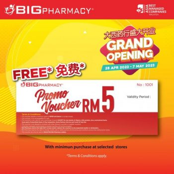 BIG-Pharmacy-4-Stores-Opening-Promotion-1-350x350 - Beauty & Health Health Supplements Kuala Lumpur Personal Care Promotions & Freebies Selangor 