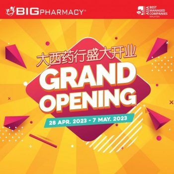 BIG-Pharmacy-4-Stores-Opening-Promotion-350x350 - Beauty & Health Health Supplements Kuala Lumpur Personal Care Promotions & Freebies Selangor 