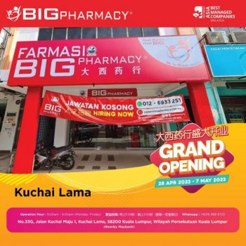 BIG-Pharmacy-4-Stores-Opening-Promotion-8-350x350 - Beauty & Health Health Supplements Kuala Lumpur Personal Care Promotions & Freebies Selangor 