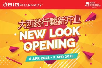 BIG-Pharmacy-Opening-Promotion-at-Dataran-Sunway-Taipan-350x233 - Beauty & Health Cosmetics Health Supplements Personal Care Promotions & Freebies Selangor Skincare 