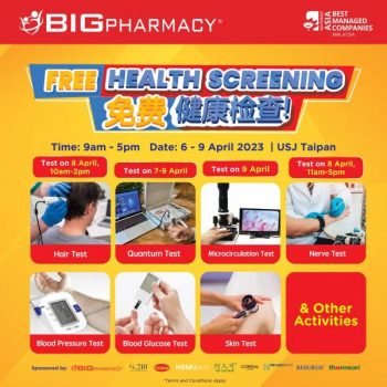 BIG-Pharmacy-Opening-Promotion-at-Dataran-Sunway-Taipan-4-350x350 - Beauty & Health Cosmetics Health Supplements Personal Care Promotions & Freebies Selangor Skincare 
