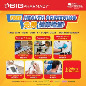 BIG-Pharmacy-Opening-Promotion-at-Dataran-Sunway-Taipan-5-350x350 - Beauty & Health Cosmetics Health Supplements Personal Care Promotions & Freebies Selangor Skincare 