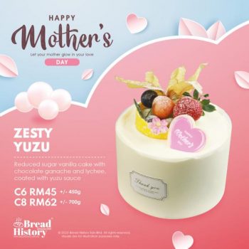 Bread-History-Mothers-Day-Cake-Series-2-350x350 - Beverages Cake Food , Restaurant & Pub Johor Kedah Kelantan Kuala Lumpur Melaka Negeri Sembilan Pahang Penang Perak Perlis Promotions & Freebies Putrajaya Sabah Sarawak Selangor Terengganu 