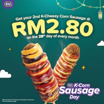 CU-Corn-Sausage-Day-Deal-350x350 - Beverages Food , Restaurant & Pub Johor Kedah Kelantan Kuala Lumpur Melaka Negeri Sembilan Pahang Penang Perak Perlis Promotions & Freebies Putrajaya Sabah Sarawak Selangor Supermarket & Hypermarket Terengganu 
