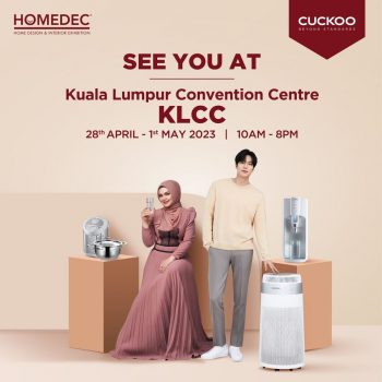 CUCKOO-Special-Deal-at-HOMEDEC-KLCC-350x350 - Computer Accessories Electronics & Computers IT Gadgets Accessories Kuala Lumpur Promotions & Freebies Selangor 