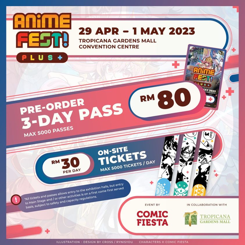 29 Apr1 May 2023 Comic Fiesta Anime Fest
