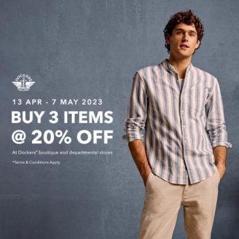 Dockers-Special-Promotion-350x350 13 Apr-7 May 2023: Dockers Special Promotion
