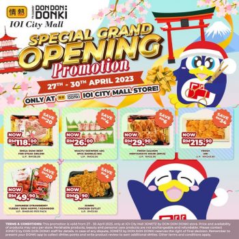 Don-Don-Donki-Grand-Opening-Special-at-IOI-City-Mall-1-350x350 - Beverages Food , Restaurant & Pub Promotions & Freebies Selangor 