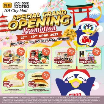 Don-Don-Donki-Grand-Opening-Special-at-IOI-City-Mall-350x350 - Beverages Food , Restaurant & Pub Promotions & Freebies Selangor 