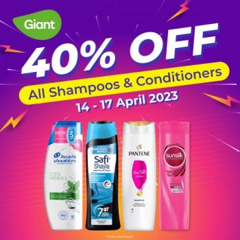 Giant-40-off-All-Shampoos-Conditioners-Promotion-350x350 - Beauty & Health Hair Care Johor Kedah Kelantan Kuala Lumpur Melaka Negeri Sembilan Pahang Penang Perak Perlis Personal Care Promotions & Freebies Putrajaya Sabah Sarawak Selangor Supermarket & Hypermarket Terengganu 