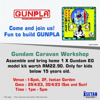 Gundam-Caravan-Workshop-at-Isetan-3-350x350 - Baby & Kids & Parenting Events & Fairs Kuala Lumpur Others Selangor Toys 