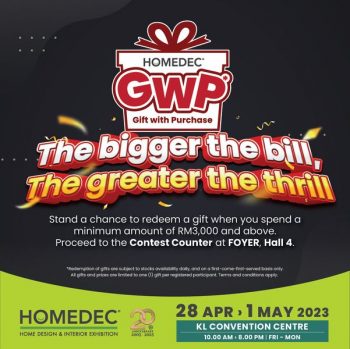 HOMEDEC-Triple-Tier-Rewards-1-350x349 - Electronics & Computers Events & Fairs Home Appliances Kitchen Appliances Kuala Lumpur Selangor 