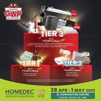 HOMEDEC-Triple-Tier-Rewards-2-350x350 - Electronics & Computers Events & Fairs Home Appliances Kitchen Appliances Kuala Lumpur Selangor 
