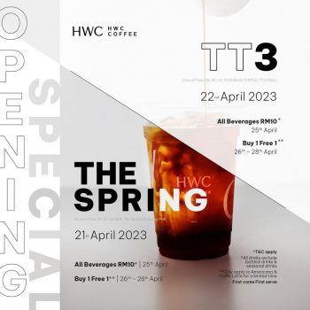 HWC-Coffee-Opening-Special-350x350 - Beverages Food , Restaurant & Pub Promotions & Freebies Sarawak 