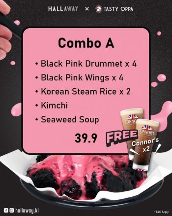 Hallaway-KL-Blackpink-Special-1-350x438 - Beverages Food , Restaurant & Pub Kuala Lumpur Promotions & Freebies Selangor 