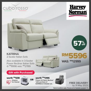 Harvey-Norman-Cubo-Rosso-Sofas-Promo-1-350x350 - Furniture Home & Garden & Tools Home Decor Johor Kedah Kelantan Kuala Lumpur Melaka Negeri Sembilan Online Store Pahang Penang Perak Perlis Promotions & Freebies Putrajaya Sabah Sarawak Selangor Terengganu 