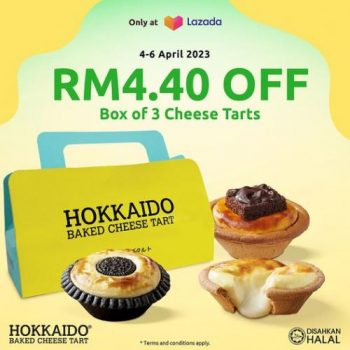 Hokkaido-Baked-Cheese-Tart-Lazada-4.4-Sale-350x350 - Beverages Food , Restaurant & Pub Johor Kedah Kelantan Kuala Lumpur Malaysia Sales Melaka Negeri Sembilan Pahang Penang Perak Perlis Putrajaya Sabah Sarawak Selangor Terengganu 