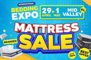 International-Bedding-Expo-at-Mid-Valley-Exhibition-Center-350x231 - Beddings Events & Fairs Furniture Home & Garden & Tools Home Decor Kuala Lumpur Mattress Selangor 